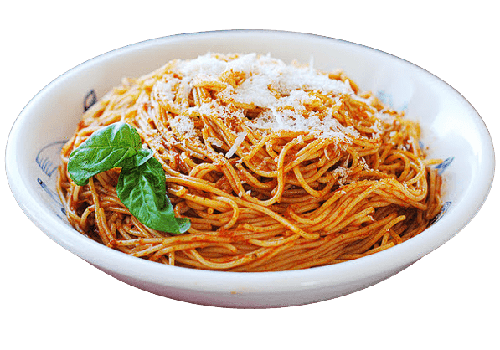 Spaghetti Or Angel Hair Lunch